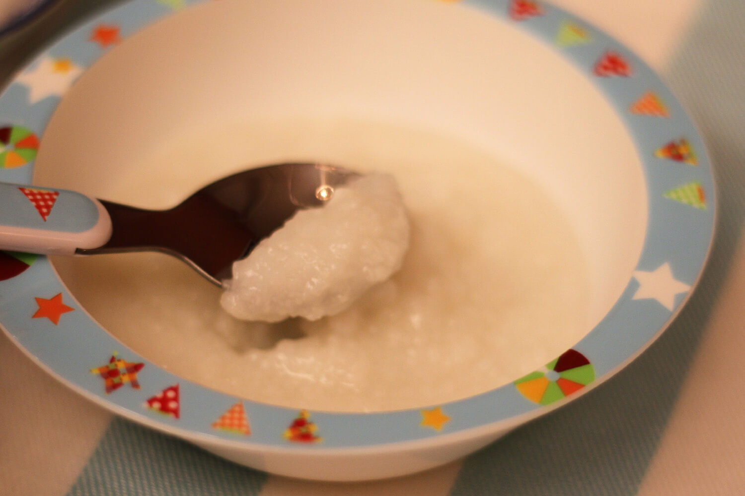 Receta de crema de arroz para bebé