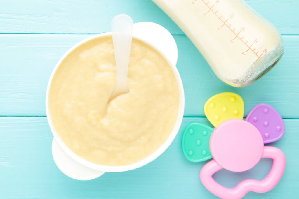 Porridge o papilla de avena para bebés - Recetas para mi bebé
