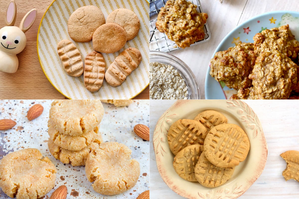 Receta de galletas para niños sin azúcar - Aplicando BLW
