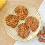 Receta de galletas de plátano y avellana para niños y bebés