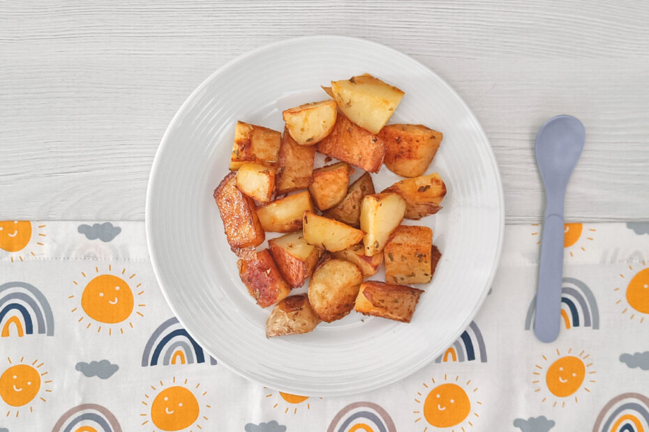 Receta de patatas al horno para niños y bebés