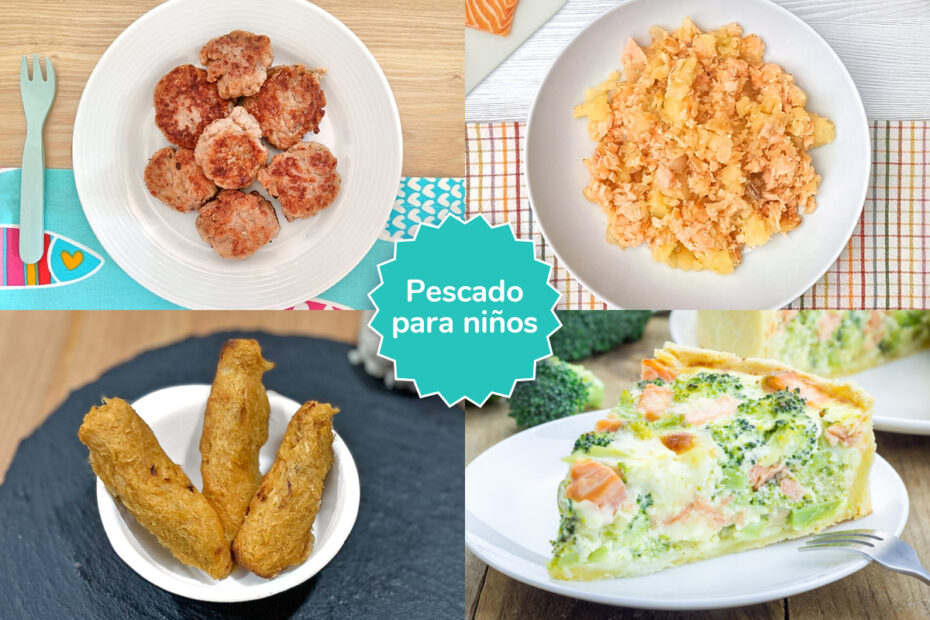 Recetas de pescado para niños y bebés