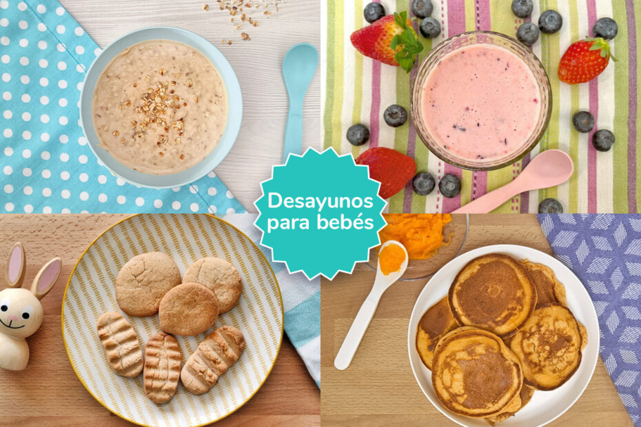 Recetas e ideas de desayunos para bebés a partir de 1 año